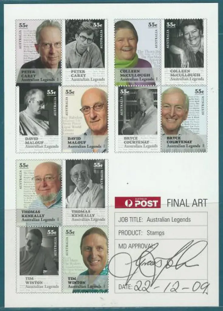 2009 Aust Legends "Signature Edition" pres pack ... Image 1++