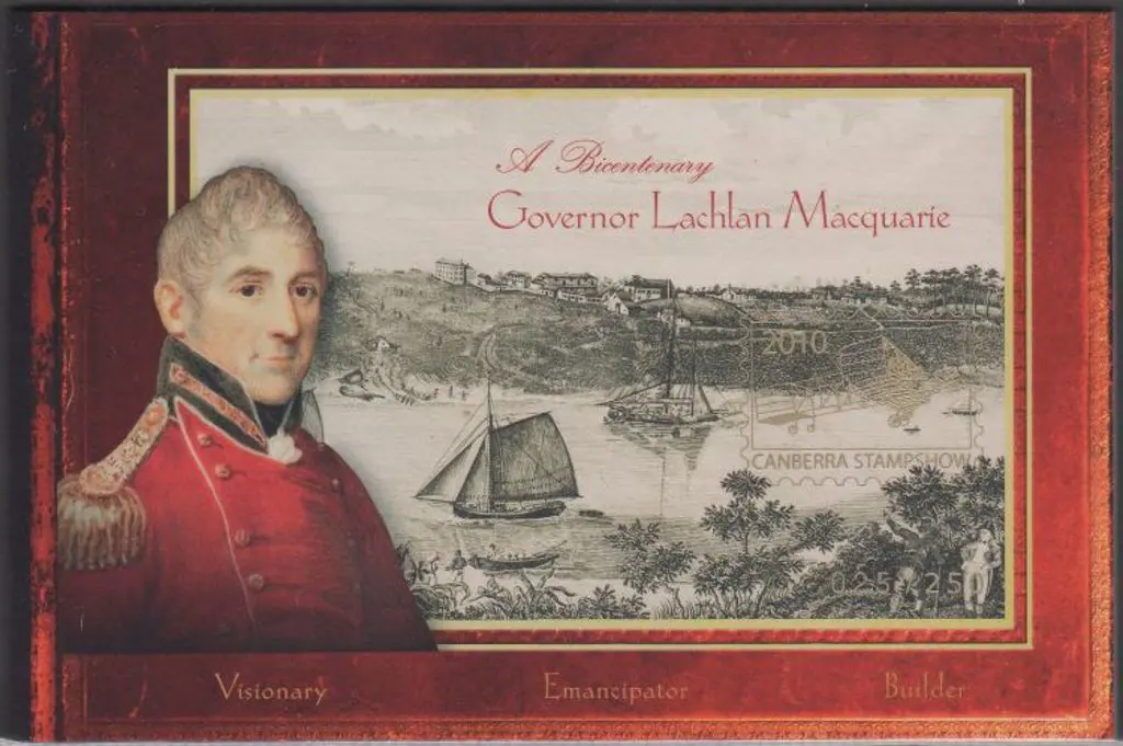 2010 Lachlan Macquarie Prestige Booklet with ... Image 1++