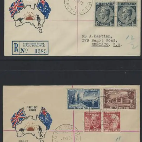 1951 (1st May) Federation & 1952 (19th March) ...