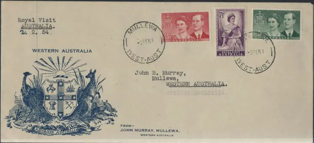 1954 (2nd Feb) Royal Visit on John Murray long ... Image 1++