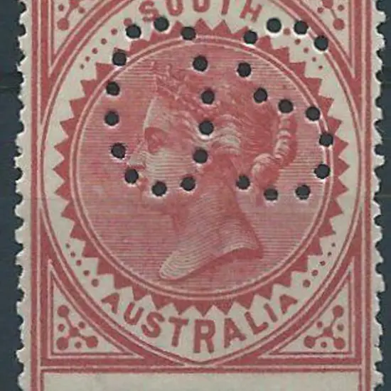 1911 9d brown-red "thick" Long Tom with inverted ...
