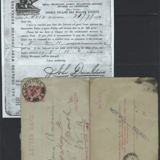 1900 (23rd July) pre-printed 2d QV lettercard with ...