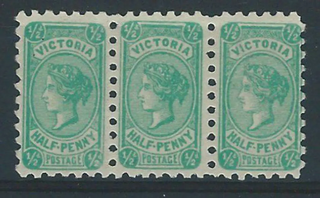 1912 ½d bluish-green Emergency printing, perf 11 ... Image 1++