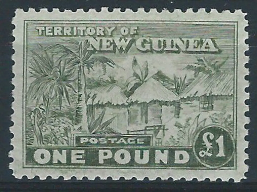 1925 £1 Huts forgery in dull green. Unusually well ... Image 1++
