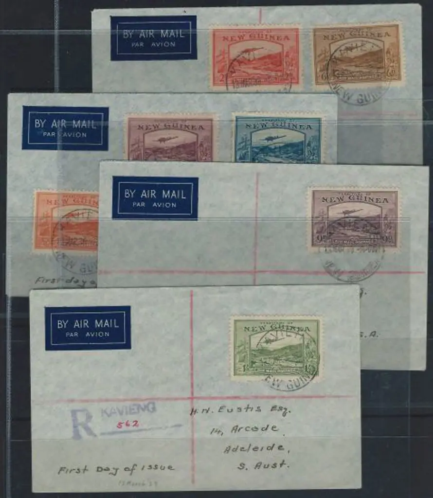 1939 (13th March) Airmail covers x 4 all ... Image 1++