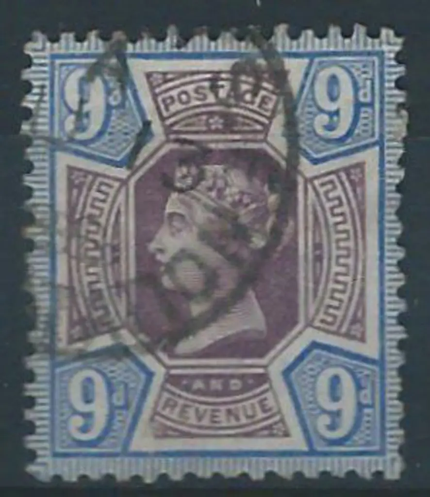 1887 9d dull purple & blue. A lovely fine used ... Image 1++