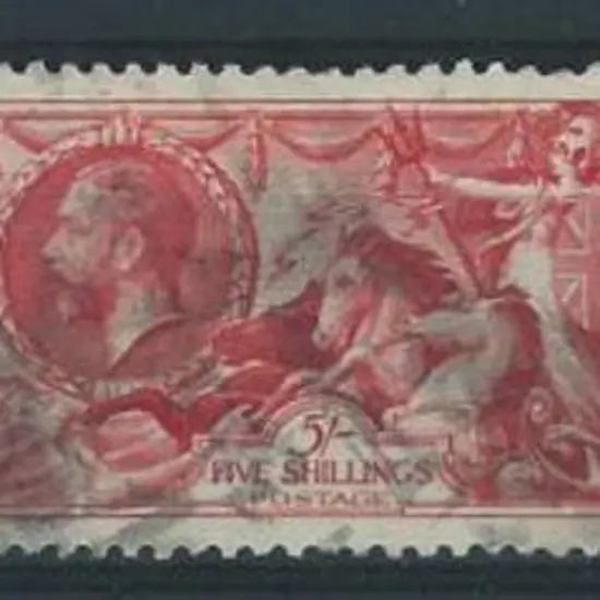 1934 Re-engraved Seahorses set of 3 to 10/-. 2/6d ...
