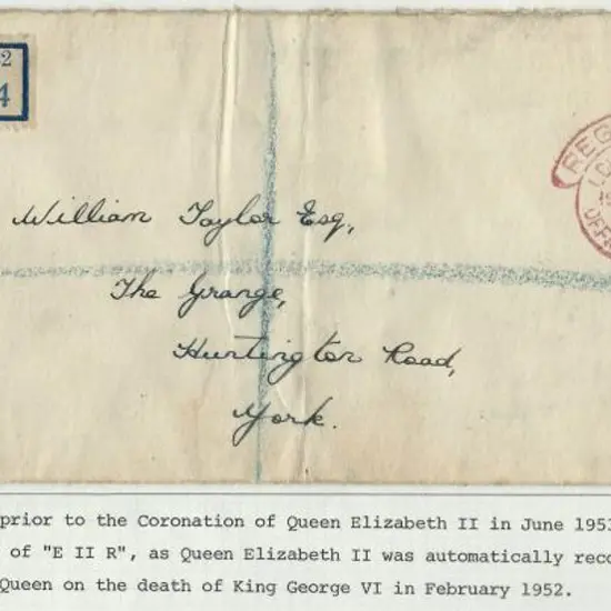 1953 (19th Mar) Official London registered cover ...