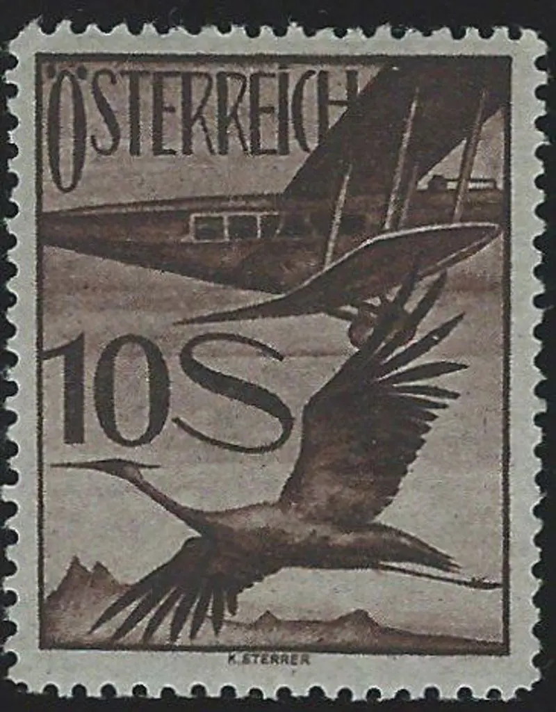 Austria 1928 Airs complete set of 20 to 10sch. ... Image 1++