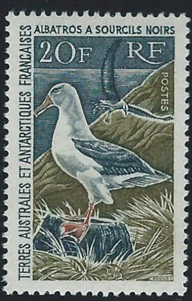 French Southern Antarctic Territories 1963 20f ... Image 1++