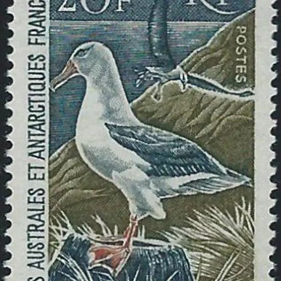 French Southern Antarctic Territories 1963 20f ...
