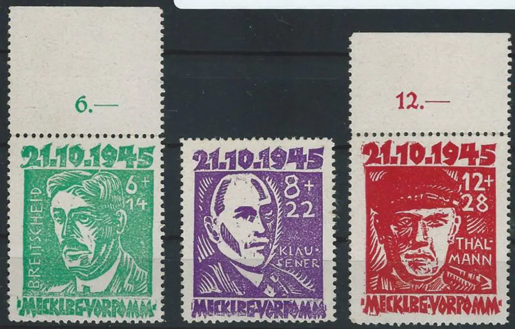 Germany-Soviet Zone–Mecklenburg-Vorpommein 1945 ... Image 1++