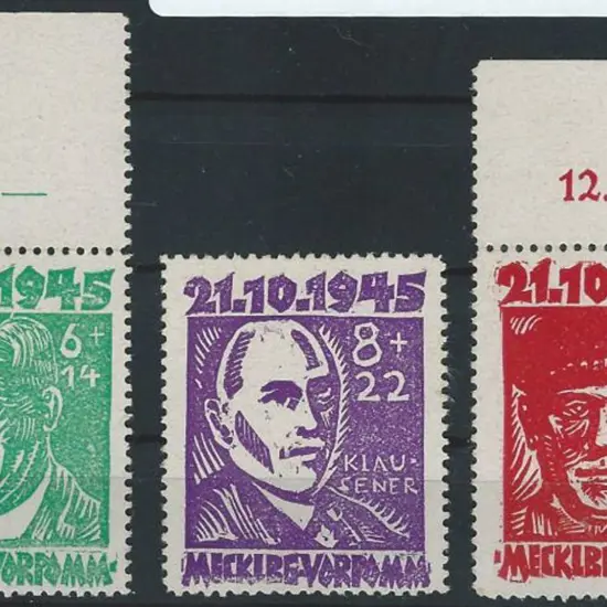 Germany-Soviet Zone–Mecklenburg-Vorpommein 1945 ...