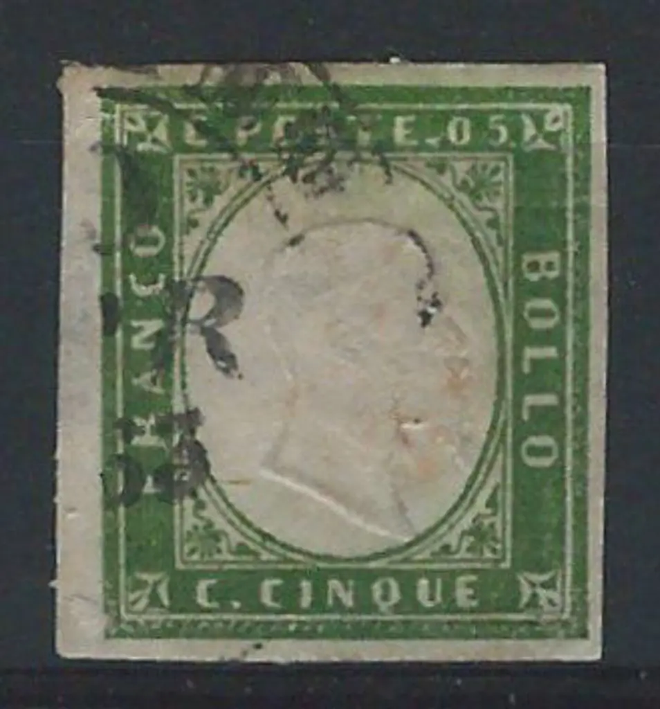 Italia Colonies-Somalia 1855/63 5c deep olive ... Image 1++