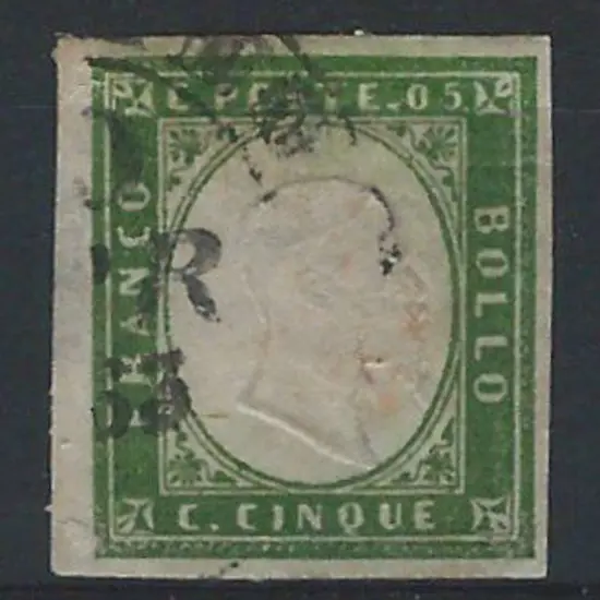 Italia Colonies-Somalia 1855/63 5c deep olive ...