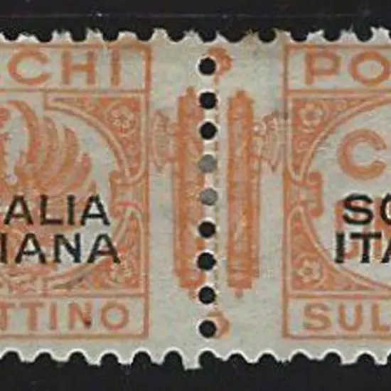 Italia Colonies-Somalia 1928/41 50¢ orange Parcel ...