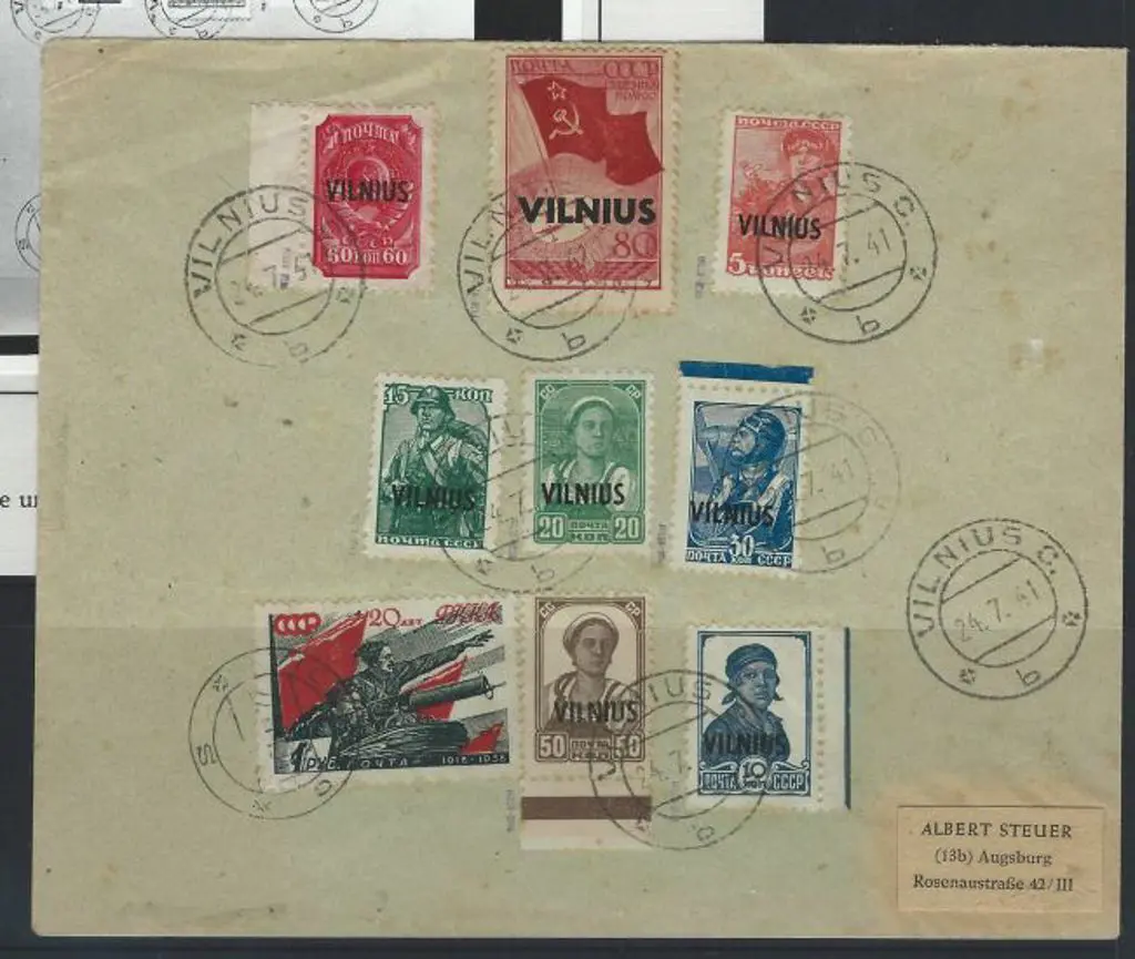 Lithuania-German Occupation 1941 (24th July) ... Image 1++