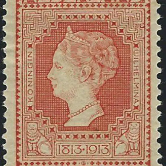 Netherlands 1913 10g Centenary MLH with hinge ...
