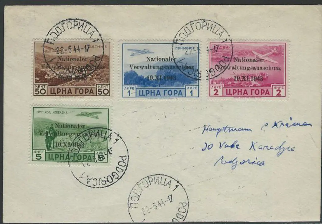 Serbia Montengro-German Occupation 1944 (22nd May) ... Image 1++