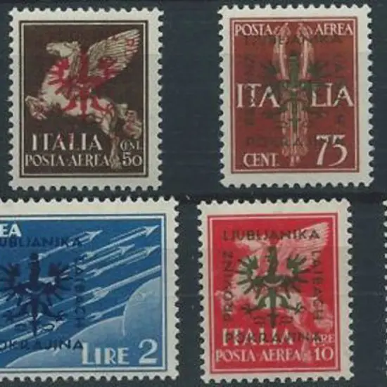 Yugoslavia-German Occupation 1944 "Provinz ...