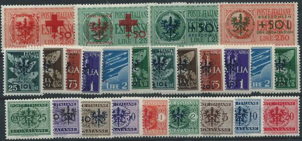 Yugoslavia-German Occupation 1944 (Feb) "Provinz ... Image 1++