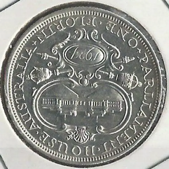1927 2/- Canberra. Gem-Unc
