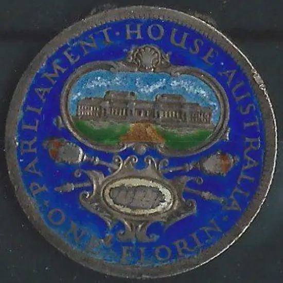 1927 Opening of Parliament House multi-coloured ...
