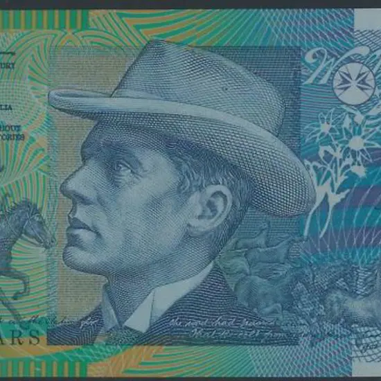 1993 $10 Fraser/Evans Polymer. Mc401a. Unc