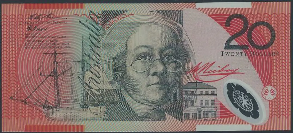 1994 $20 Fraser/Evans Polymer. Mc501a. Unc Image 1++