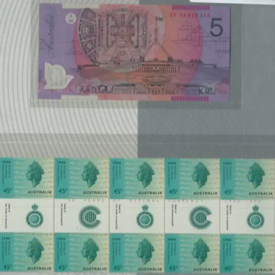 1996 $5 Macfarlane/Evans Polymer banknote in QEII ...