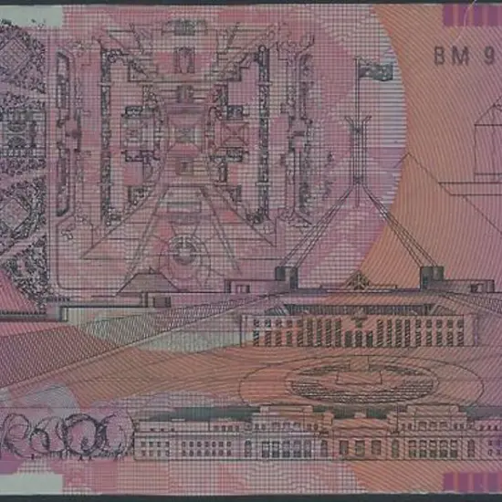 1997 $5 Macfarlane/Evans Polymer. Mc304b. Unc