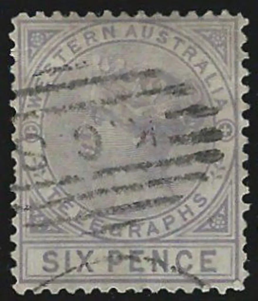1879 6d lilac Telegraph fine used. A lovely ... Image 1++