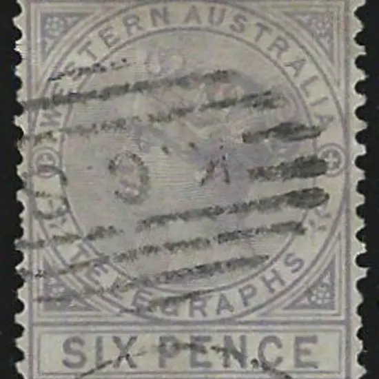 1879 6d lilac Telegraph fine used. A lovely ...
