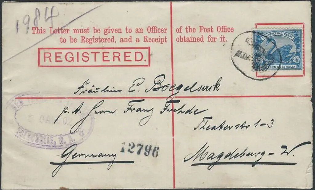 1902 (30th Aug) 3d red-brown (PSAC unlisted ... Image 1++