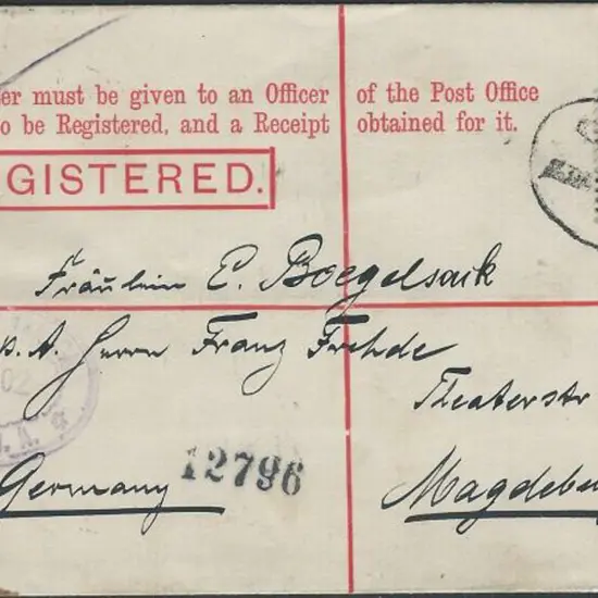 1902 (30th Aug) 3d red-brown (PSAC unlisted ...