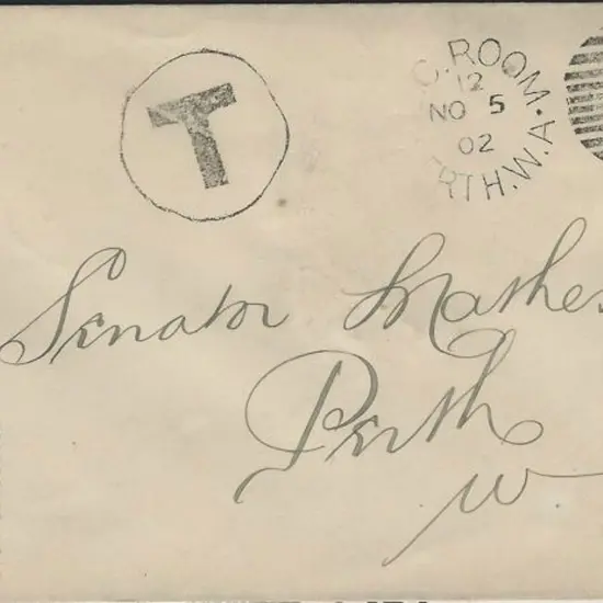 1902 (5th Nov) 2d emerald blank at base Postage ...