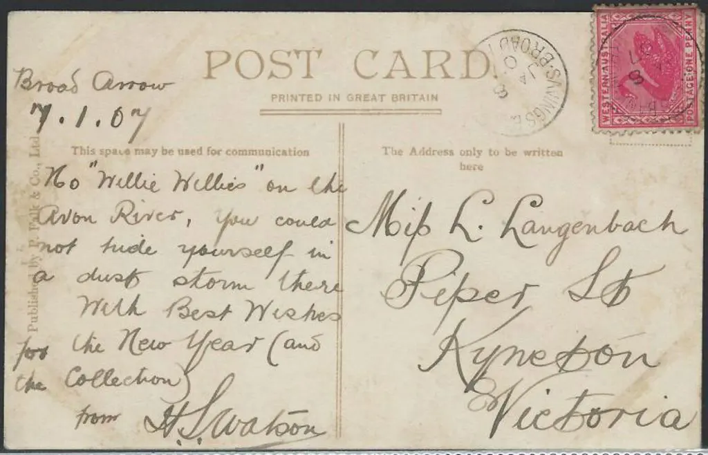 1907 (8th Jan) York PPC (Falk) from Broad Arrow to ... Image 1++