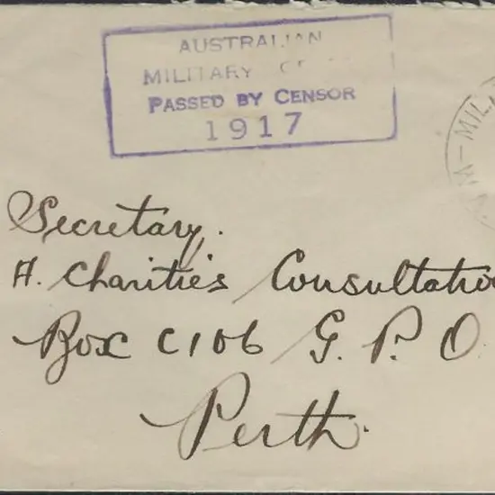 1942 (8th July) censored cover from Mil. PO ...