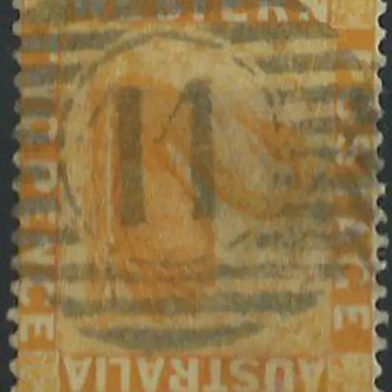 Berkshire Valley 12 bar 11 on 2d yellow (1882) wmk ...