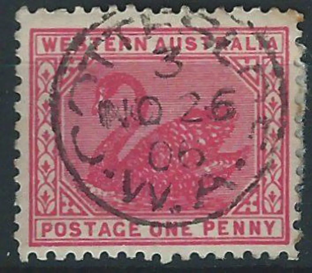 Cottesloe 3b-c in 3 on 1d red swan dated 26 NO 06. ... Image 1++