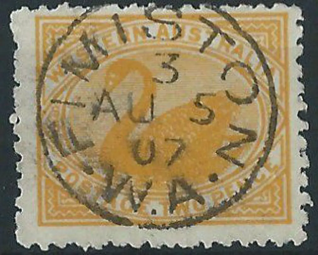 Fimiston 3b in 3 on 2d yellow swan dated 5 AU 07. ... Image 1++