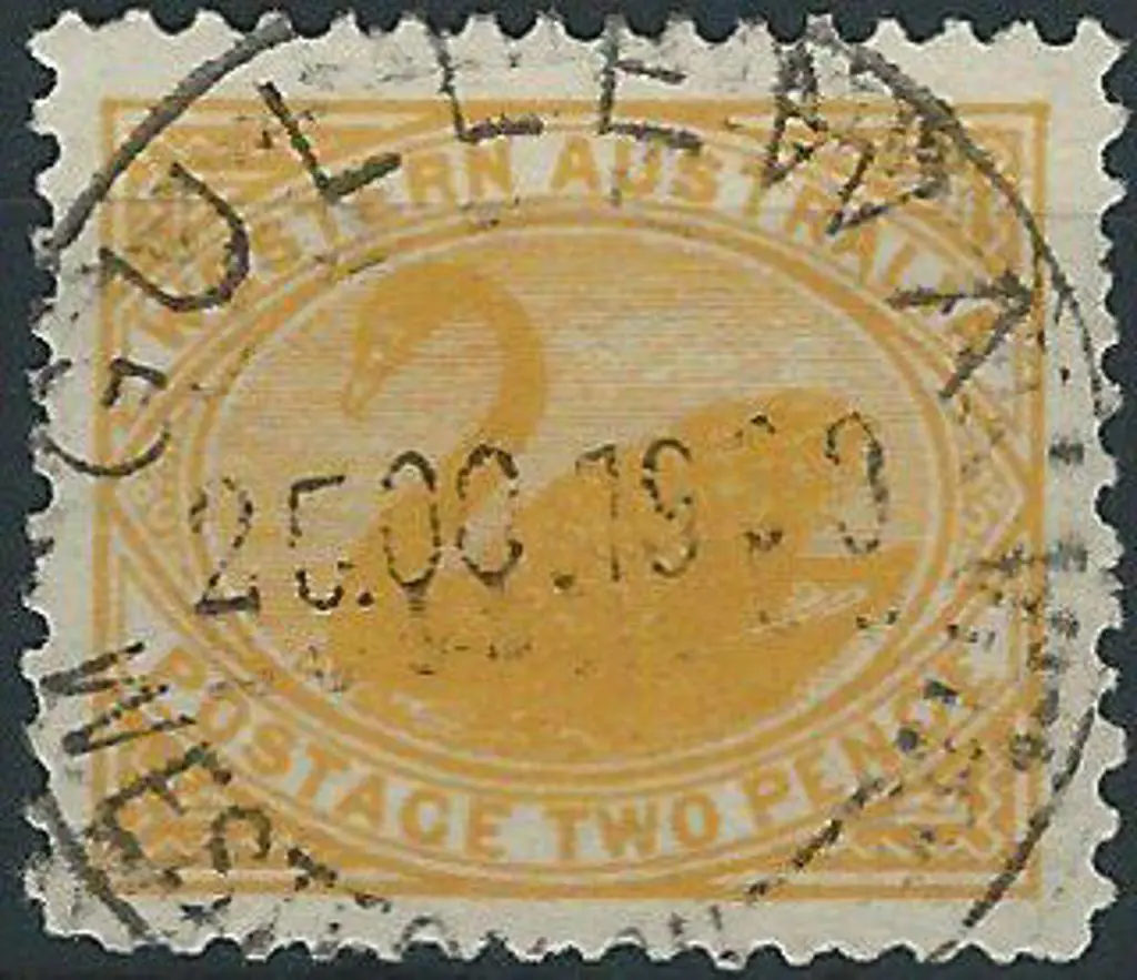 Gullewa A26 on 2d yellow swan dated 25 OC 09. ... Image 1++