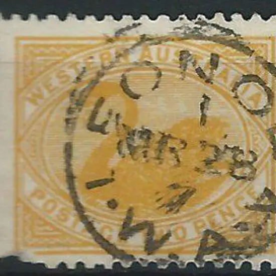 Leonora 3b in 1 on 2d yellow swan dated 28 MA 07. ...
