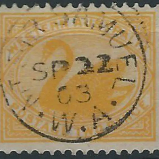 Mt Sir Samual on 2d yellow swan dated 22 SP 03. ...