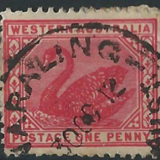 Naraling B28 on 1d red swan dated 30 OC 12. The ...
