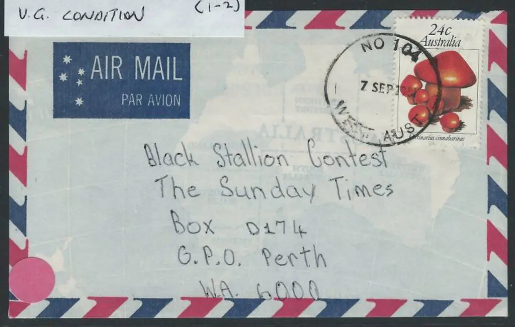 No. 104 (Shark Bay) dated 7th Sept 1981 on env ... Image 1++