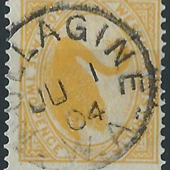 Nullagine 3b on 2d yellow swan dated 1 JU 04. ...