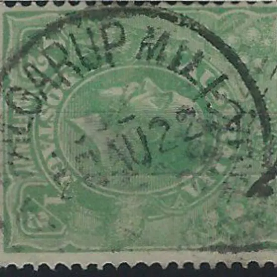 Palgarup Mill A26 on ½d green KGV dated 28 AU 22. ...