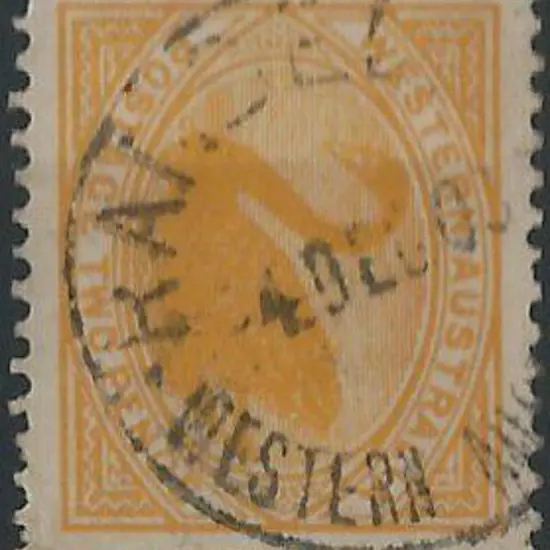Randells A25 on 2d yellow swan dated 4 DE 03. (1)