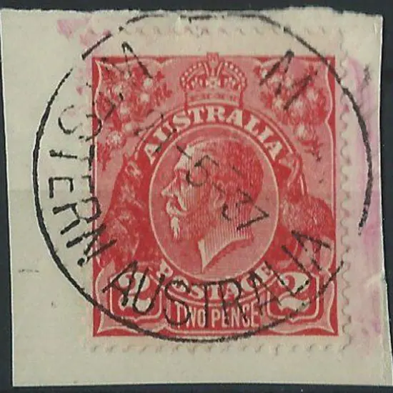 Relief M A31 on 2d red KGV on piece. A superb ...